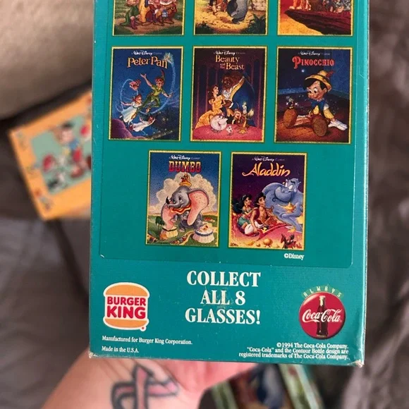Never Used, 1994 Disney Collector Series Glasses from BK - Picture 16 of 16